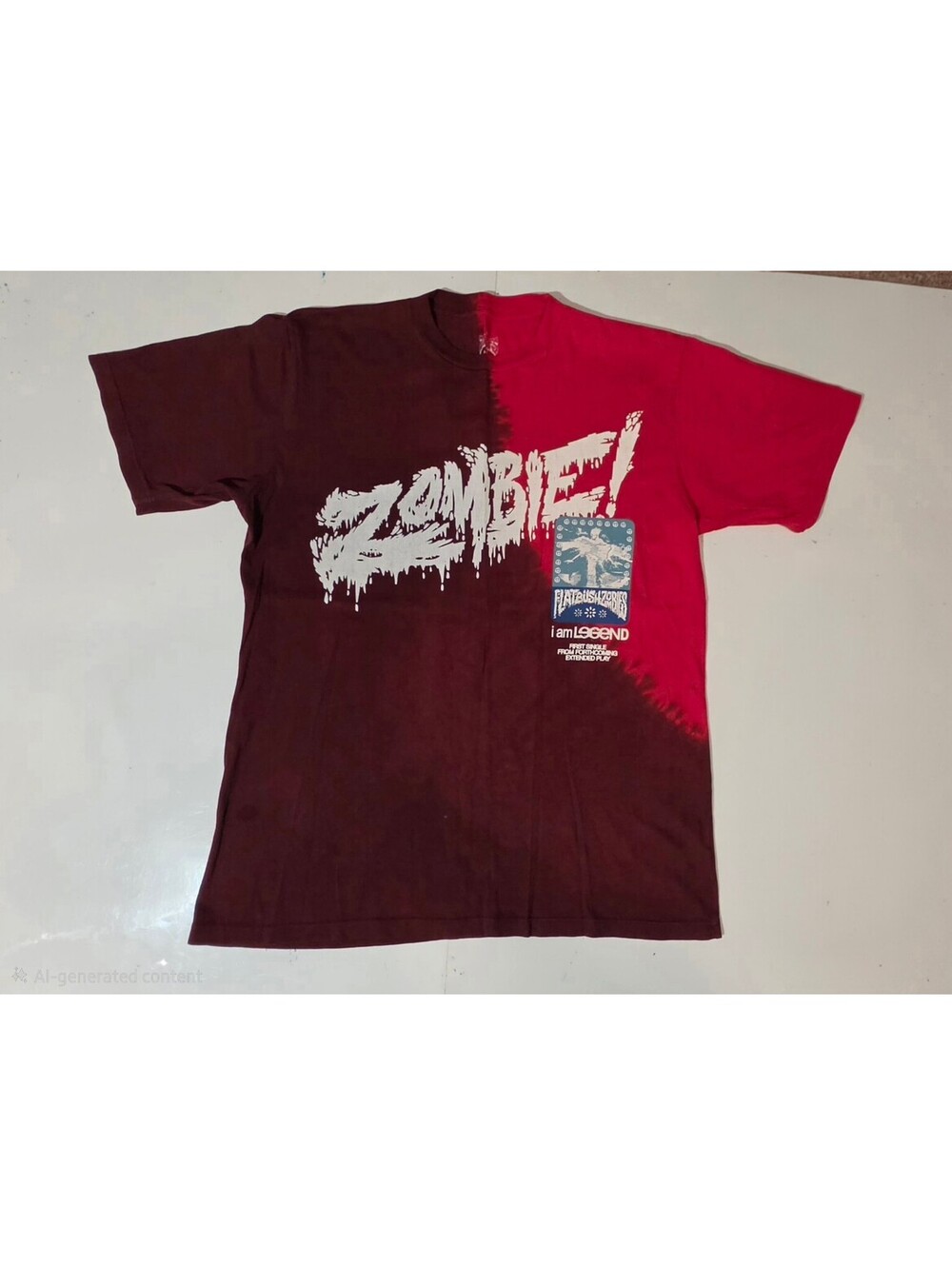 Flatbush Zombies I Am Legend Split Dye T-Shirt